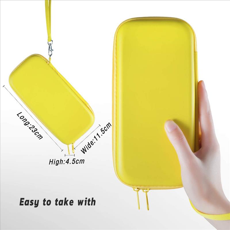 Yellow Hard Shell Protector Case Switch Lite Plastic Protective Case Customisable